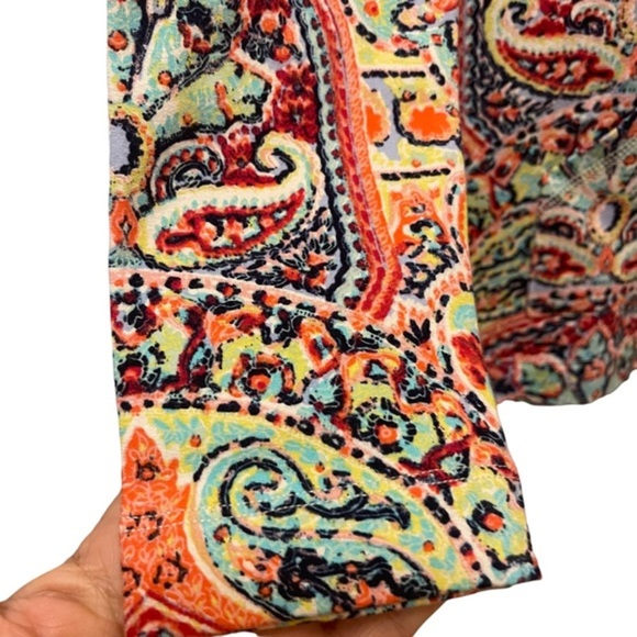 Talbots Paisley Pullover Size XS - Picture 2 of 8